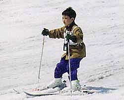 Calvin Skiing